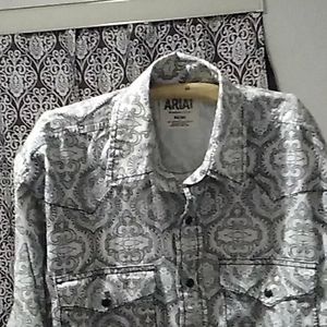 Ariat men's Retro Fit long sleeve shirt